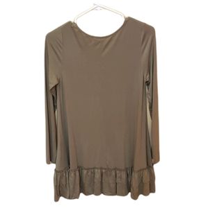 EASEL Olive Green Tunic blouse